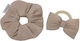 Set Scrunchie + Fundă Lurex Bej