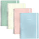 Next Spiral Notebooks Ruled A4 70 Sheets 2 Subjects 10pcs (Μiscellaneous colours)