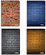Must Team Caiet Cu dungi B5 120 de Foi 4 de Subiecte Bricks 1buc (Diverse modele/culori)