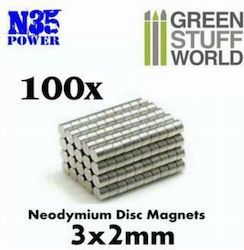 Green Stuff World Set Magnete Rund 0.19kg