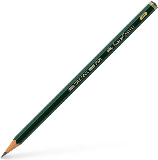 Faber-Castell 9000 Молив 4H Зелен