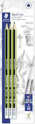 Staedtler Noris 122 Pencil HB Set with Eraser 1...