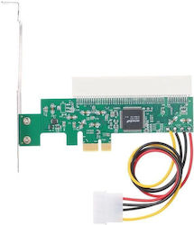 Μετατροπέας Κάρτας Προσαρμογέα Pci-e Pci Τροφοδοτικό 4 Ακίδων