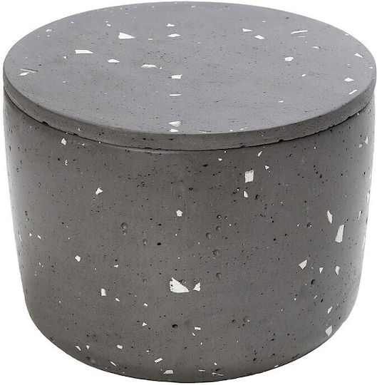 Espiel Decorative Vase Gray 13x13x9cm