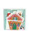 Atmosphera Christmas Cookie House Set Christmas Tableware Ornaments 33x33cm 12 Pieces