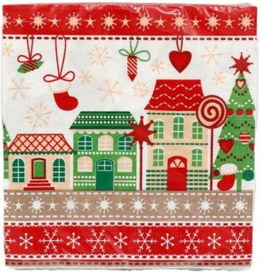 Atmosphera Weihnachtliche Servietten 20 Stück Atmosphera Weihnachtliche Servietten 20 Stück