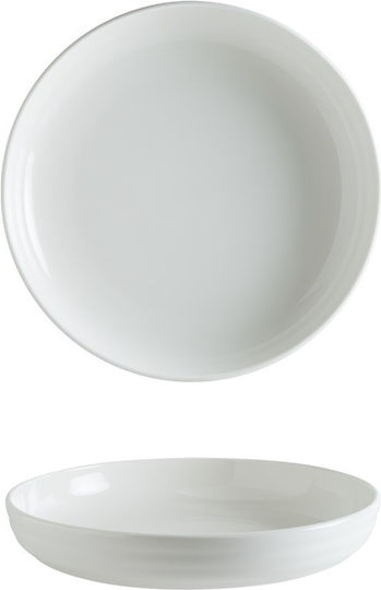 Bonna Bonna Serving Bowl Round made of Porcelain White 12pcs