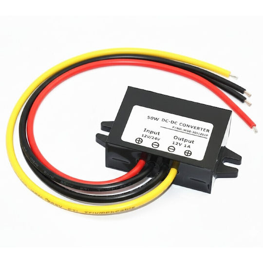 Wg-1224s0510p DC-DC 24V/12V до 5V 10A 50W Стъпаловиден Понижаващ Преобразувател