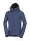 Winter Jacke Softshell Wasserdicht und Winddicht Blau