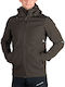 Χειμωνιάτικο Μπουφάν Softshell Αδιάβροχο και Αντιανεμικό Καφέ