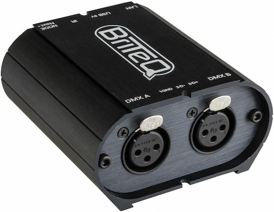 Briteq Dmx Interface Κονσόλα Φωτισμού με 1024 Κανάλια Ελέγχου