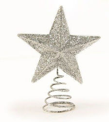Silver Glitter Tree Top