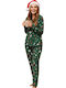 Siyah Inci Winter Women's Pyjama Set Jolly Green, Green