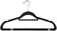 Excellent Houseware Clothes Hanger Black 10pcs