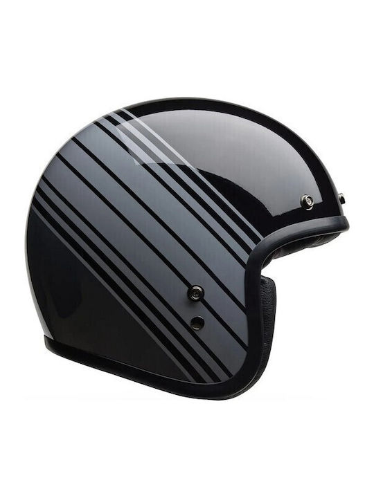 Bell Custom 500 Edge Metallic Black/Gray Κράνος...