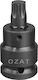 1/2'' Impact Socket Head External Torx Profile Size T50 Set 2