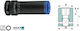 Impact Tubular Socket Aluminum Protective Profile 1/2'' 6 Sides Length 17