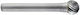 1031841 Wolfram Carbide Cutter Shape D Kugel Einzelschneide Typ C Größe 12 Schaft 6