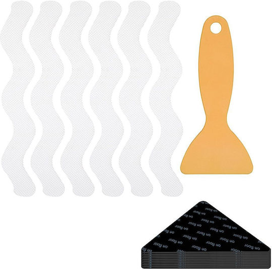 Anti-Rutsch für Teppichböden 15x15cm 1114305 16Stück