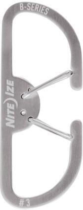 Carabinier Seria B Dual Carabinier Nr 3 Inox Bs3-11-r3 Nite Ize