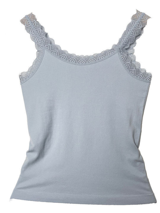 Heat Underwear С тънки презрамки Blue Дамско те...