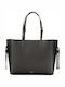 Leather Women's Shoulder Bag Black
