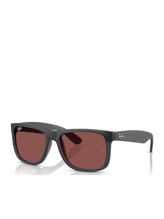 Ray Ban Justin Unisex Sunglasses with Gray Plas...