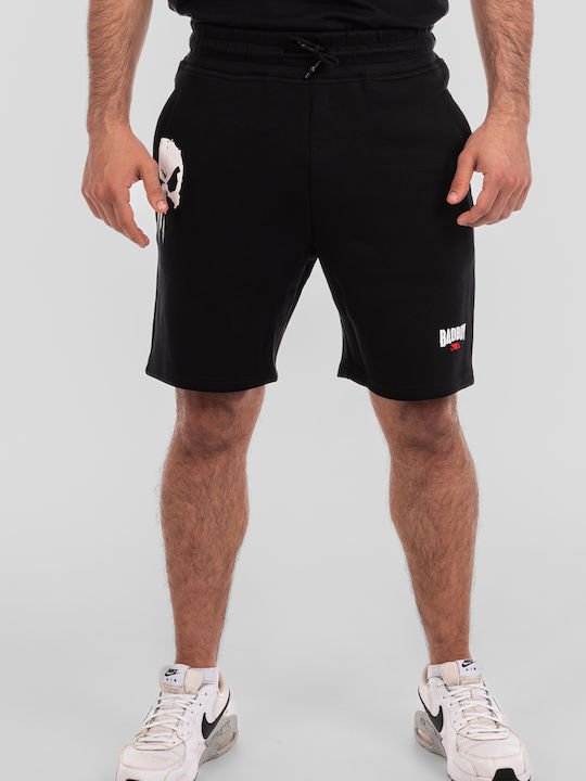Men's Shorts Black, White, Red