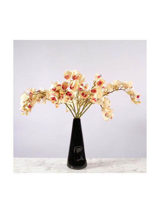Supergreens Dekorative Künstliche Blumen & Pflanzen Orchidee Beiges Zweigstelle 75 cm 7-0839