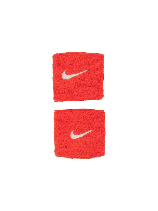 Nike Swoosh Athletic Wristbands Orange
