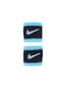 Nike Swoosh Sportarmbänder Blau