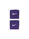 Nike Swoosh Athletic Wristbands Purple