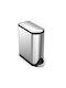 Simplehuman Coș de Reciclare Metal cu Pedală 40lt 1buc