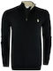 Herren Strickjacke Schwarz