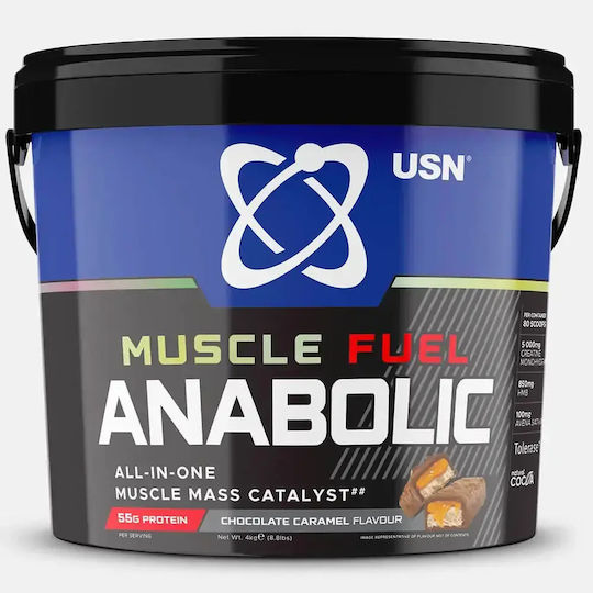USN Muscle Fuel Anabolic mit Geschmack Karamell-Schokolade 4kg