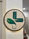 Wall Clock Wooden Ø40cm