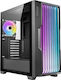 Azza Guardian Glass Gaming Midi Tower Κουτί Υπολογιστή με Πλαϊνό Παράθυρο και ARGB Φωτισμό Glass White