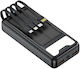 Andowl Q-DC79 Ηλιακό Power Bank 12000mAh με 2 Θύρες USB-A Μαύρο