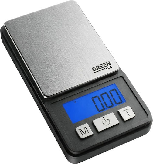 Green Lyca Precision Commercial Scale with Division 0.01gr