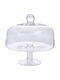 Iliadis Cake Stand Transparent 24x24x24cm