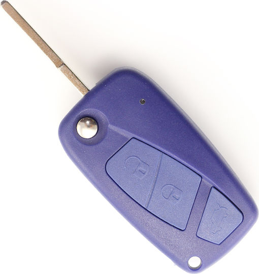 Fiat Knife-type Key Case 3 Buttons