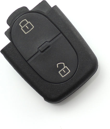 Husă Pentru Chei Auto Audi Cu 2 Butoane Baterie 2032 Carguard