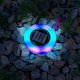 Led Solar Lamp Round Rgb Led 105 X 128