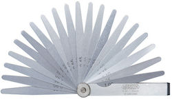 Insize Φίλερ Ρύθμισης Βαλβίδων Κινητήρα (0.03 - 1.00mm)