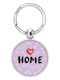 Thinkofme Keyring 3,6cm Home Καρδια