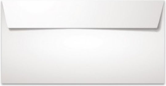 Salko Paper Mailing Envelope 11.4x22.9cm White Set 25 Pieces 3220