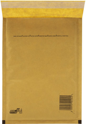 Aerofile Envelope Bag Padded No4 18x26.5cm 100 Pieces Product Sold Individually By The Piece