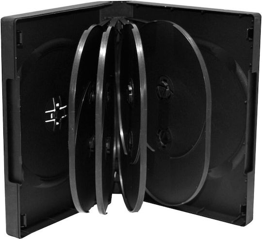 Mediarange DVD Case 10 Discs 33mm 03 Pack Black Box35-10