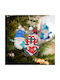 Christmas Tree Decorations Hanging Wooden Elves 4 Types 12 Pcs Package