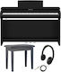 Yamaha Electric Upright Piano Clavinova Matte B...